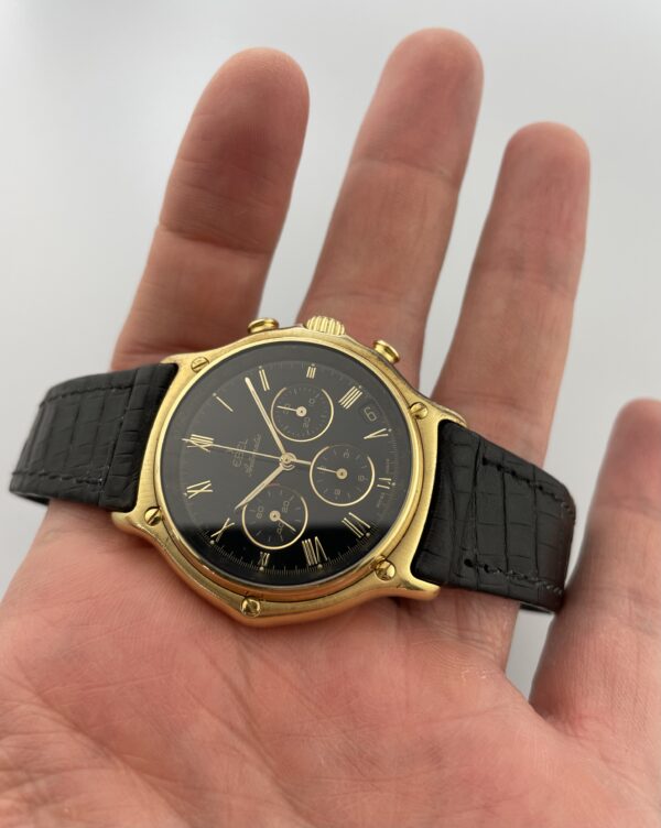Ebel 1911 black dial chronograph - Image 4