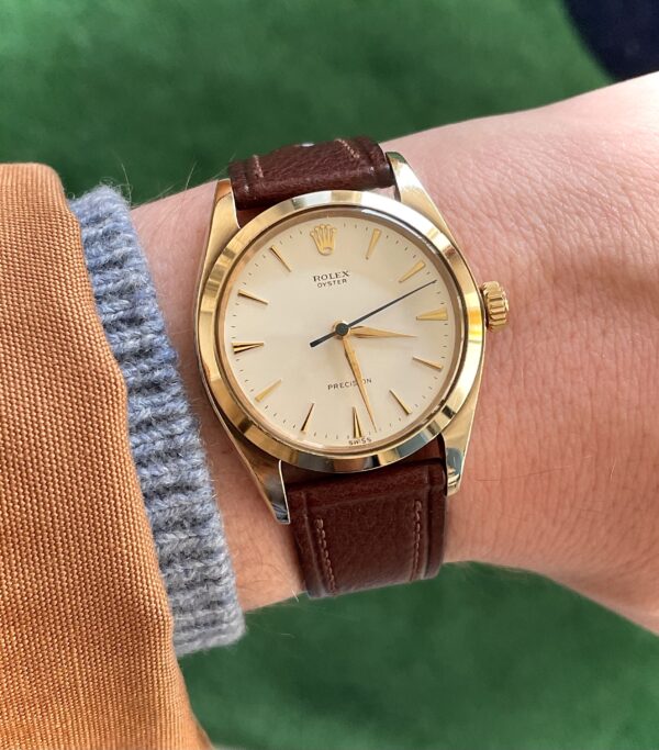 Rolex 6462 in yellow gold - Image 6
