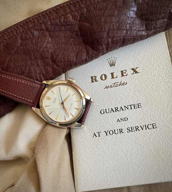 Rolex 6462 in yellow gold - Image 3