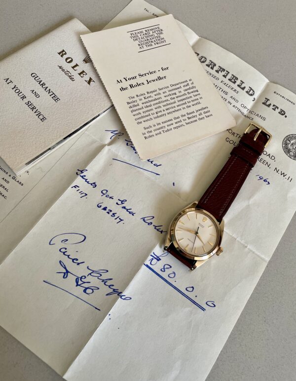 Rolex 6462 in yellow gold - Image 5