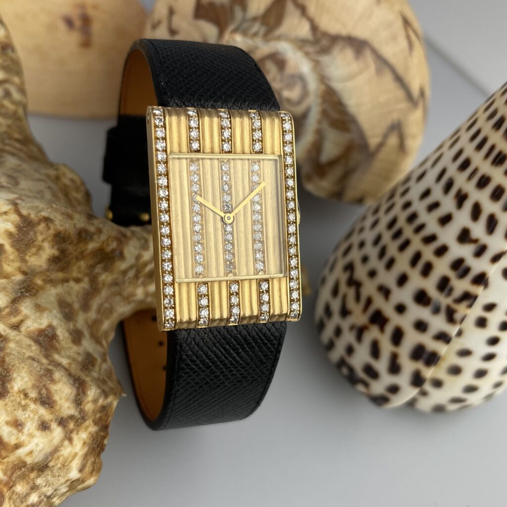 Vintage Boucheron diamond set wristwatch