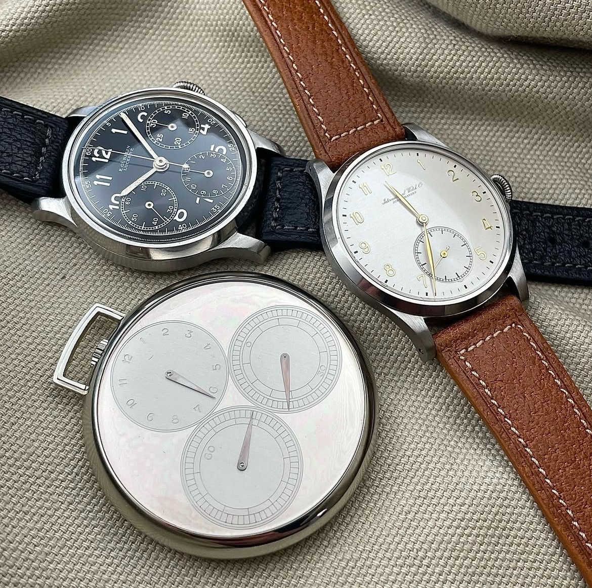 The image depicts examples of watches we will typically buy for the article 'Oud horloge verkopen'
