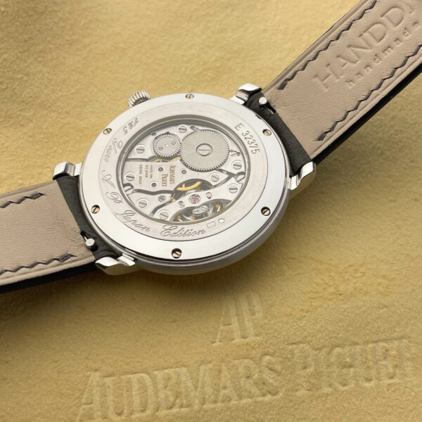 Caseback of the AP Jules Audemars